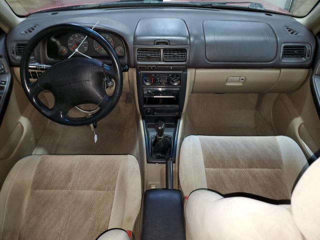 JF1SF65681G751269 - 2001 SUBARU FORESTER S BURGUNDY photo 8