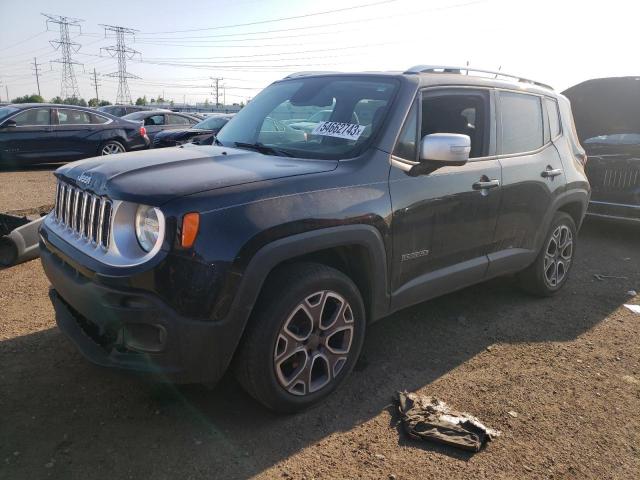 ZACCJBDT0FPB53160 - 2015 JEEP RENEGADE LIMITED BLACK photo 1