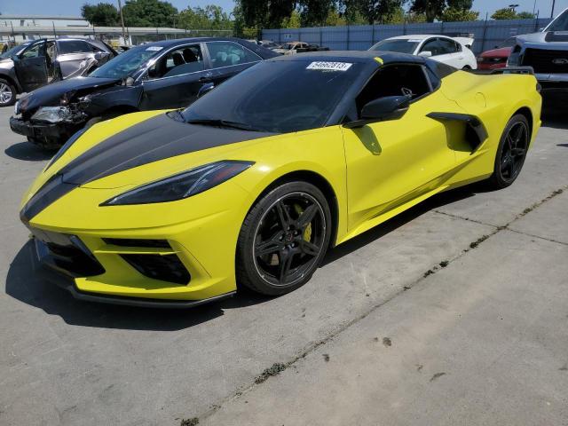 1G1Y83D42L5112003 - 2020 CHEVROLET CORVETTE STINGRAY 3LT YELLOW photo 1