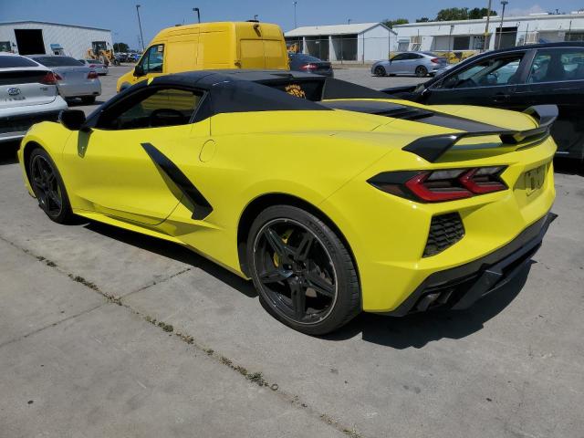 1G1Y83D42L5112003 - 2020 CHEVROLET CORVETTE STINGRAY 3LT YELLOW photo 2