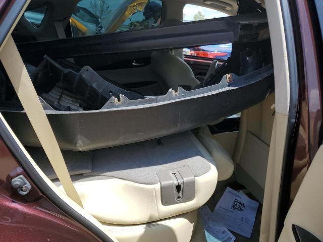 JN1AJ0HRXCM450498 - 2012 INFINITI EX35 BASE ბურგუნდია ფოტო 11