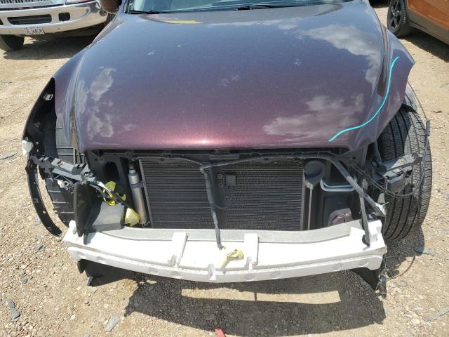 JN1AJ0HRXCM450498 - 2012 INFINITI EX35 BASE ბურგუნდია ფოტო 12