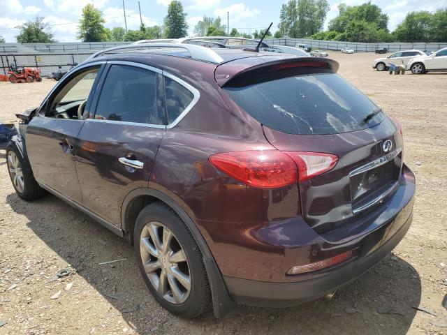 JN1AJ0HRXCM450498 - 2012 INFINITI EX35 BASE ბურგუნდია ფოტო 2