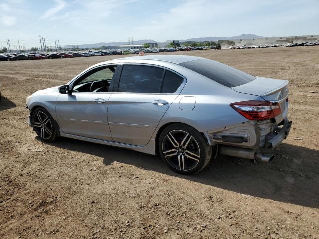 1HGCR2F11HA024183 - 2017 HONDA ACCORD SPORT SPECIAL EDITION SILVER photo 2