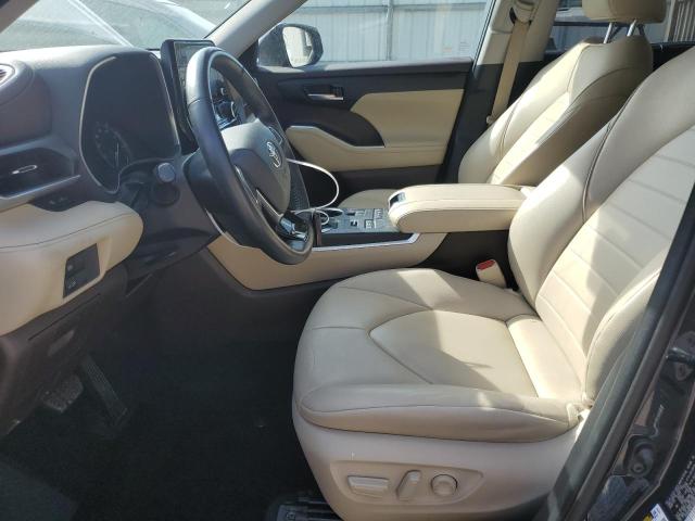 5TDGZRBH6LS050513 - 2020 TOYOTA HIGHLANDER XLE BLUE photo 7