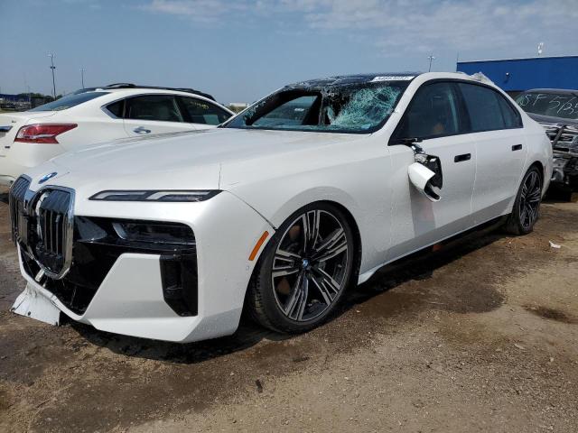 WBY53EJ07PCL83712 - 2023 BMW I7 XDRIVE60 WHITE photo 1