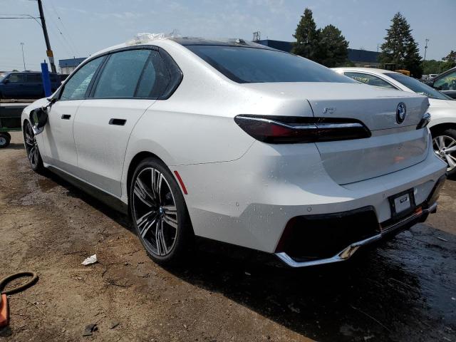 WBY53EJ07PCL83712 - 2023 BMW I7 XDRIVE60 WHITE photo 2