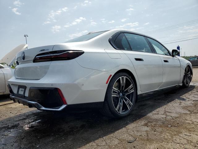 WBY53EJ07PCL83712 - 2023 BMW I7 XDRIVE60 WHITE photo 3