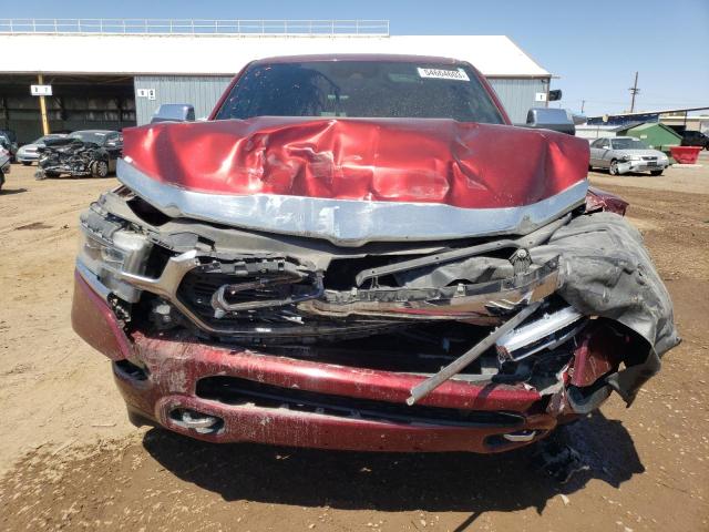 1C6SRFHT7KN726967 - 2019 RAM 1500 LIMITED RED photo 5