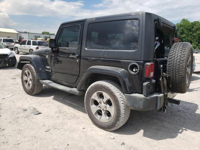 1C4AJWBG0GL113437 - 2016 JEEP WRANGLER SAHARA BLACK photo 2