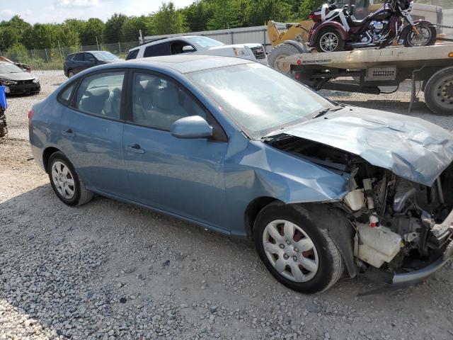 KMHDU46DX7U149120 - 2007 HYUNDAI ELANTRA GLS BLUE photo 4