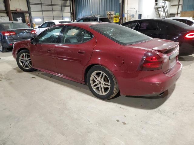 2G2WR524651167296 - 2005 PONTIAC GRAND PRIX GTP RED photo 2