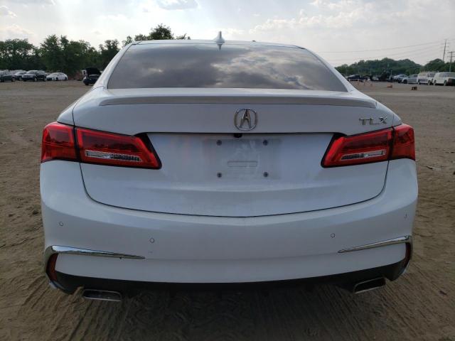 19UUB2F73JA008814 - 2018 ACURA TLX ADVANCE WHITE photo 6