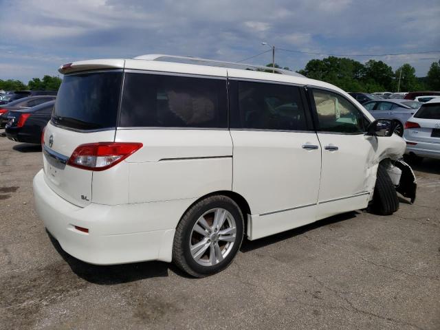 JN8AE2KP0D9060748 - 2013 NISSAN QUEST S WHITE photo 3