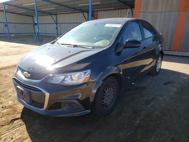 1G1JB5SH4H4125367 - 2017 CHEVROLET SONIC LS Qara foto 2