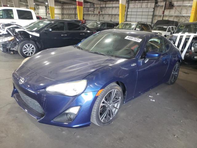 JF1ZNAA13D2710418 - 2013 TOYOTA SCION FR-S BLUE photo 1