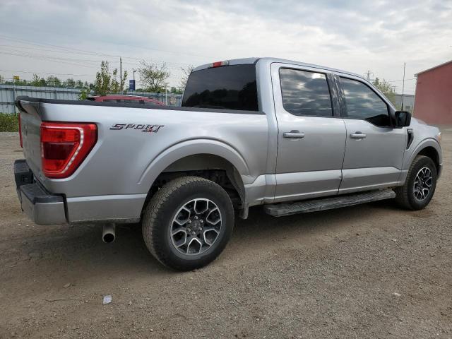 1FTEW1EP3NFA37242 - 2022 FORD F150 SUPERCREW GRAY photo 3