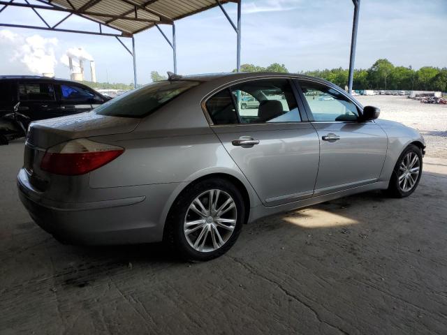 KMHGC4DF5BU138829 - 2011 HYUNDAI GENESIS 4.6L SILVER photo 3