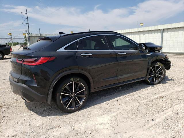 3PCAJ5JR2PF100494 - 2023 INFINITI QX55 LUXE BLACK photo 3