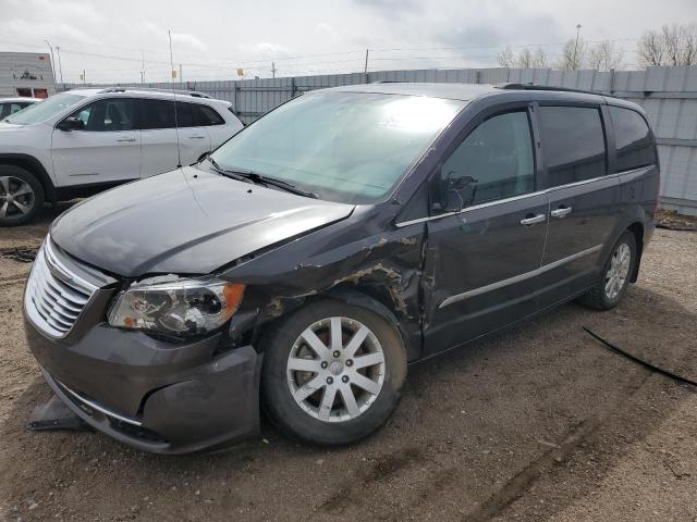 2C4RC1CG4FR726438 - 2015 CHRYSLER TOWN & COU TOURING L GRAY photo 1