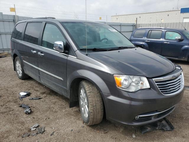 2C4RC1CG4FR726438 - 2015 CHRYSLER TOWN & COU TOURING L GRAY photo 4