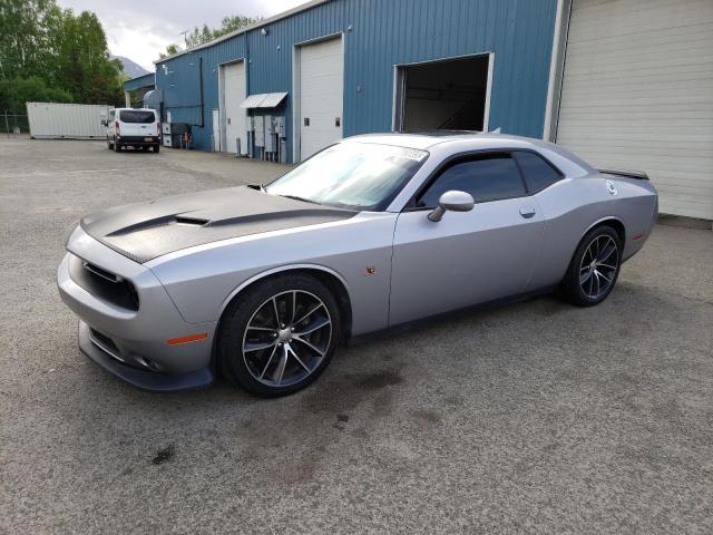 2C3CDZFJXGH137706 - 2016 DODGE CHALLENGER R/T SCAT PACK GRAY photo 1