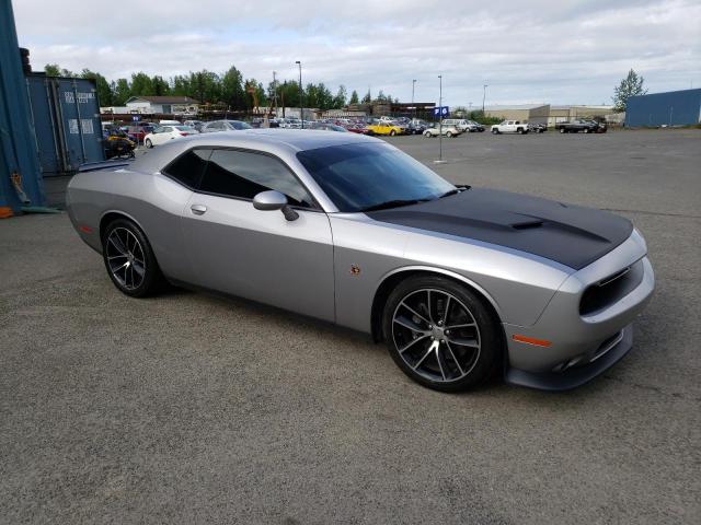 2C3CDZFJXGH137706 - 2016 DODGE CHALLENGER R/T SCAT PACK GRAY photo 4