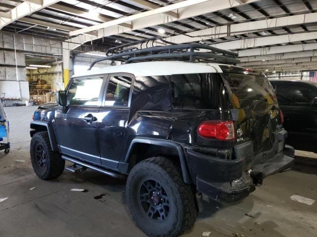 JTEBU11F68K006869 - 2008 TOYOTA FJ CRUISER BLACK photo 2