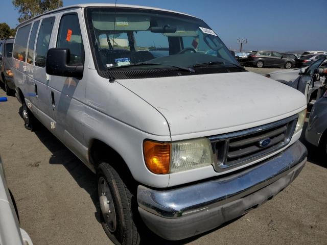 1FMNE11W07DB28236 - 2007 FORD ECONOLINE E150 WAGON WHITE photo 4