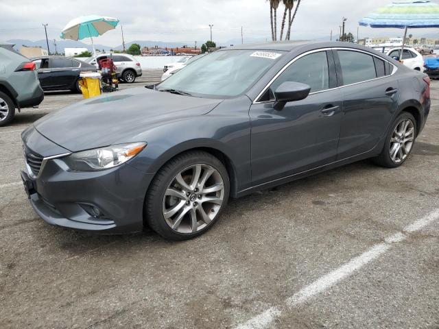 JM1GJ1W66E1124675 - 2014 MAZDA 6 GRAND TOURING GRAY photo 1