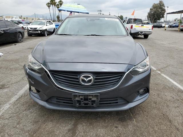 JM1GJ1W66E1124675 - 2014 MAZDA 6 GRAND TOURING GRAY photo 5