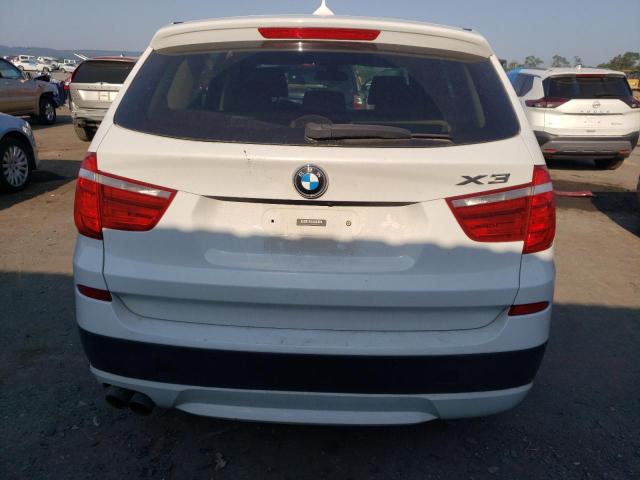 5UXWX9C58E0D19611 - 2014 BMW X3 XDRIVE28I WHITE photo 6