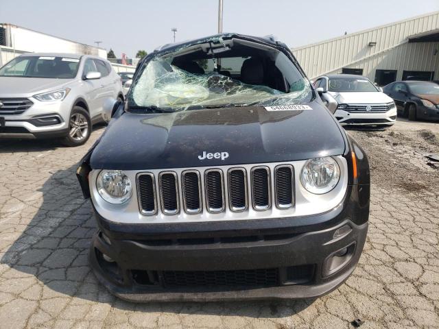 ZACCJBDT3FPB43733 - 2015 JEEP RENEGADE LIMITED BLACK photo 5