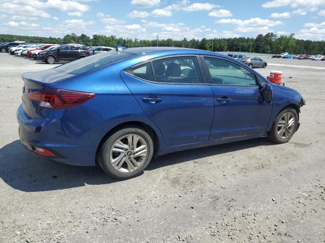 5NPD84LF5LH523393 - 2020 HYUNDAI ELANTRA SEL BLUE photo 3