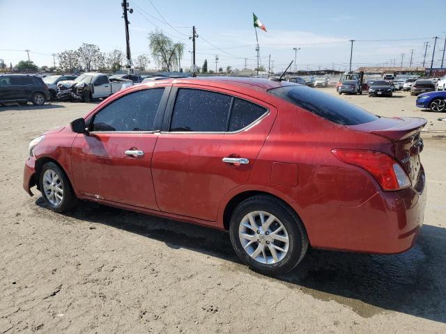 3N1CN7AP5JL837482 - 2018 NISSAN VERSA S RED photo 2