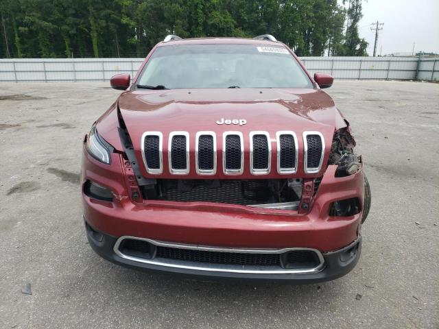 1C4PJMDB5GW181358 - 2016 JEEP CHEROKEE LIMITED BURGUNDY photo 5