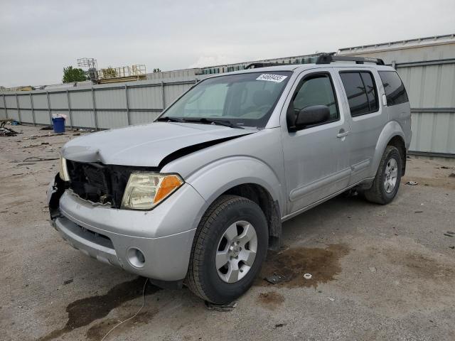 5N1AR18UX7C618809 - 2007 NISSAN PATHFINDER LE SILVER photo 1