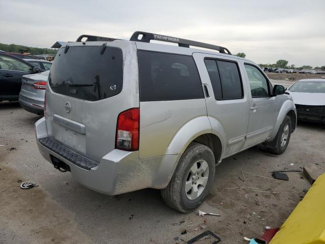 5N1AR18UX7C618809 - 2007 NISSAN PATHFINDER LE SILVER photo 3