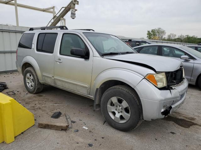 5N1AR18UX7C618809 - 2007 NISSAN PATHFINDER LE SILVER photo 4