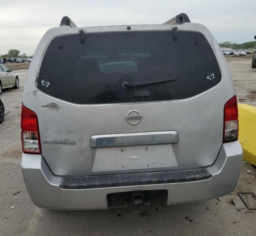 5N1AR18UX7C618809 - 2007 NISSAN PATHFINDER LE SILVER photo 6