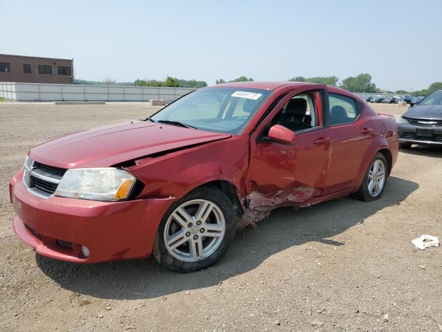 1B3CC5FB7AN231459 - 2010 DODGE AVENGER R/T RED photo 1