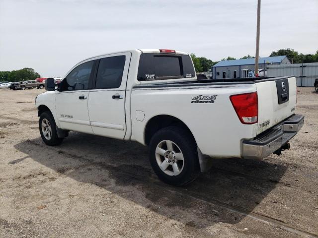 1N6BA07B56N547187 - 2006 NISSAN TITAN XE WHITE photo 2