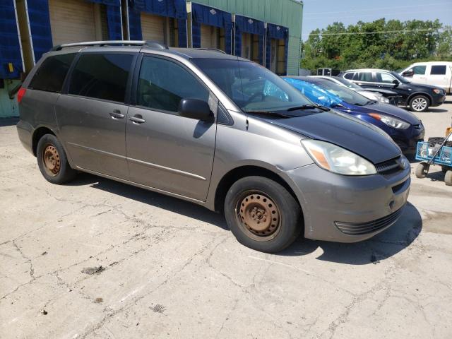 5TDZA23C45S288874 - 2005 TOYOTA SIENNA CE GRAY photo 4