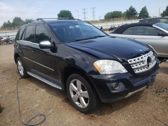4JGBB8GB1AA603443 - 2010 MERCEDES-BENZ ML 350 4MATIC BLACK photo 4