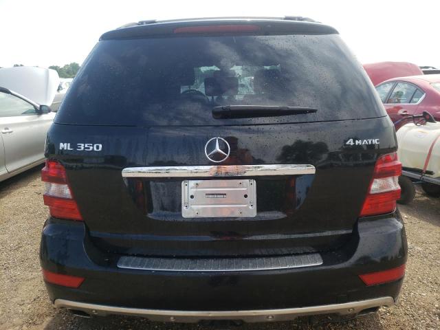 4JGBB8GB1AA603443 - 2010 MERCEDES-BENZ ML 350 4MATIC BLACK photo 6