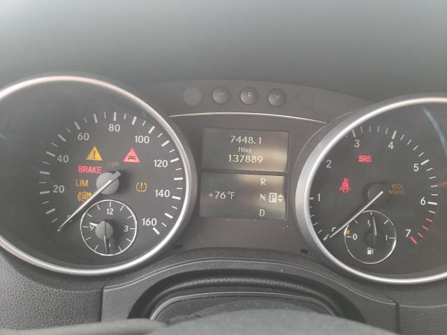 4JGBB8GB1AA603443 - 2010 MERCEDES-BENZ ML 350 4MATIC BLACK photo 9