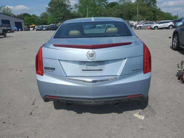 1G6AA5RX6D0135989 - 2013 CADILLAC ATS BLUE photo 6