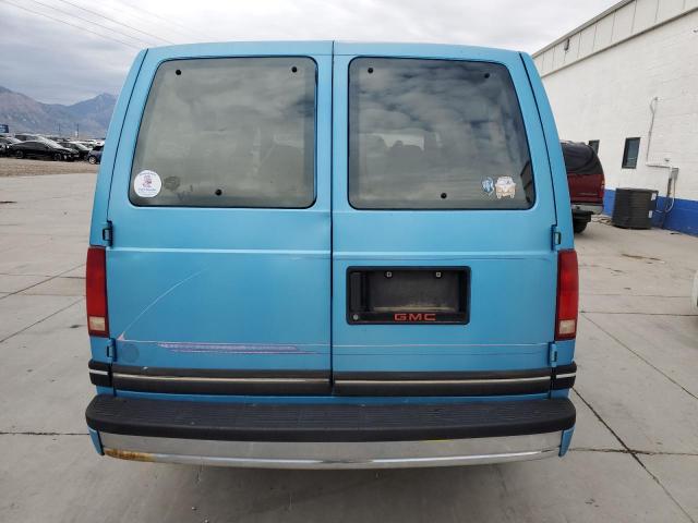 1GKDM19Z7PB541501 - 1993 GMC SAFARI XT BLUE photo 6