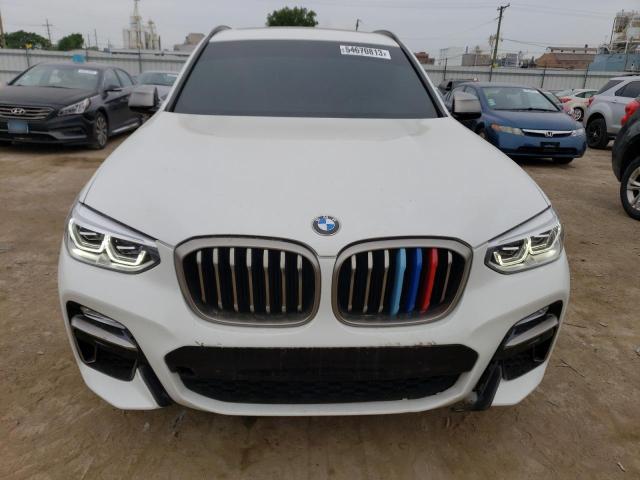 5UXTS3C59J0Z01044 - 2018 BMW X3 XDRIVEM40I WHITE photo 5