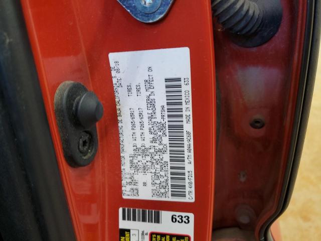 3TMCZ5AN6JM181520 - 2018 TOYOTA TACOMA DOUBLE CAB 橙色 照片 12